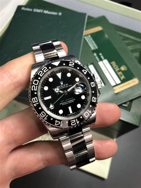 rolex gmt master 2 black gray|rolex gmt black dial.